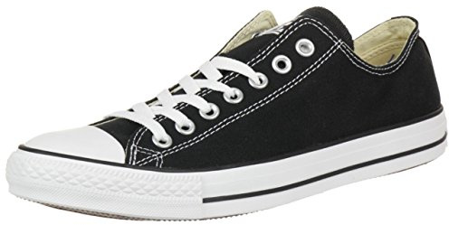 Converse All Star Ox Canvas Zapatillas Negras-UK 4.5