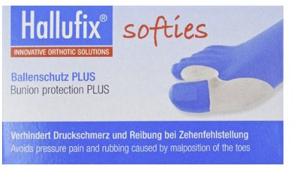 Hallufix softies Ballenschutz PLUS m.Zehenspreizer, Ballen- und Mittelfußschutz