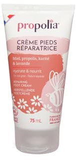 PROPOLIA - Crème Pieds Réparatrice Bio - Miel, Propolis & Karité - 75ml