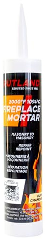 Rutland Products Cheminée Mortier, Buff, 304,6 ML
