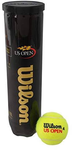Wilson Tennisball US Open 4er Dose, gelb, T1162
