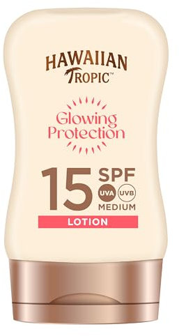 Hawaiian Tropic SATIN SUN LOZIONE SPF 15, Formato Viaggio - 100 ml