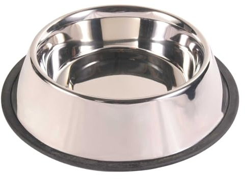Trixie Ecuelle en Acier Inox 2.8 L Diamètre 34 cm pour Chien
