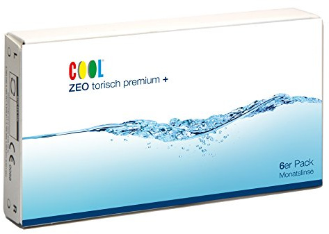 Biofinity Toric, torische Monatslinsen weich, 3 Stück / BC 8.7 mm / DIA 14.5 / CYL -0,75 / Achse 180 / -10,00 Dioptrien