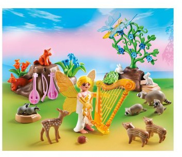 PLAYMOBIL 5451 - Fata Arpa in Concerto nella Foresta degli Animali