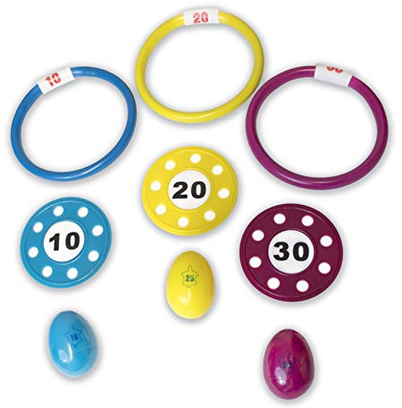 Swimline | Underwater Pool Dive Toys for Kids | 9-Piece Three-Game Set