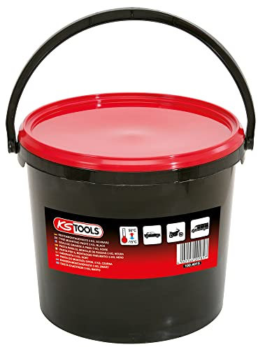 KS Tools 100.4015 Pasta p.il montaggio pneumatici,secchio da 5kg,nero