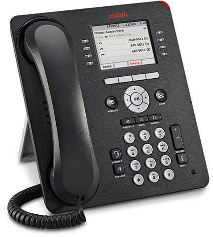 Avaya 9611G IP Deskphone (Bluetooth, Hands Free Functionality, IP Phone:IP enabled)