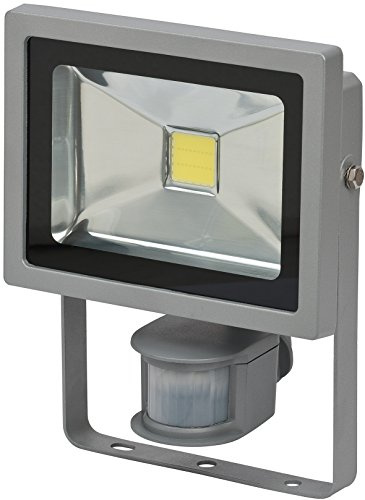 Brennenstuhl Chip-LED-Leuchte L CN 120 PIR IP44 mit Infrarot-Bewegungsmelder, 20, 1 Stück, 1171250202