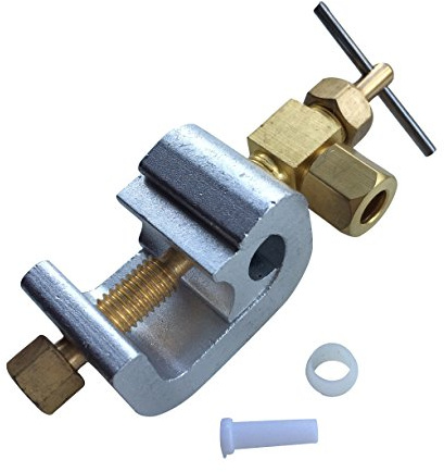 Reverse Osmosis Self Piercing Saddle Valve Clamp Connection Connects to Copper Pipe