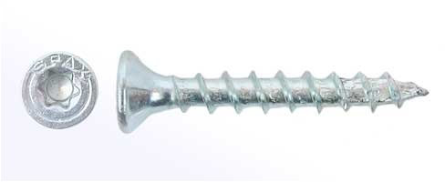 Spax Universalschraube 3,5 x 25 mm Senkkopf T-STAR plus Vollgewinde 4CUT WIROX A3J 1000 Stk