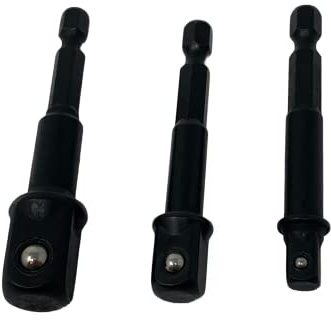 DeWalt 3-pc Socket Adapter Set includes DW2541IR, DW2542IR, DW2547IR