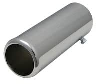 Vivol Auspuffblende universal Rund 60mm Anschluss53-57mm