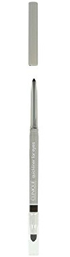 Clinique Quickliner For Eyes Eyeliner Pencil | Water Resistant, Smudge Resistant + Safe For Sensitive Eyes, Black/Brown, 1 Count