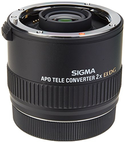 Sigma 876-927 - Conversor Tele 2X EX APO DG para Canon, Negro
