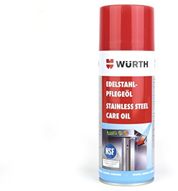 Würth Edelstahl Pflege-Öl Sabesto, 400ml, 44,98€/Liter
