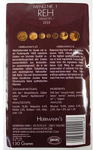 Reh Men¨¹ Nr.1 mit Bio S¨¹?kartoffeln 130g- 12Pack