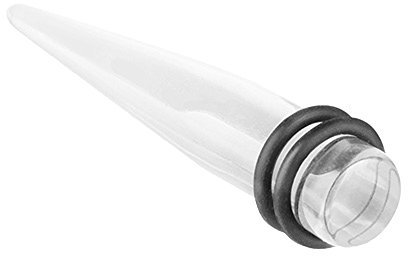 Piercingfaktor Piercing Ohrpiercing Dehnungsstab Dehnstab Taper Expander Ohr Stab Kunststoff Clear 3mm