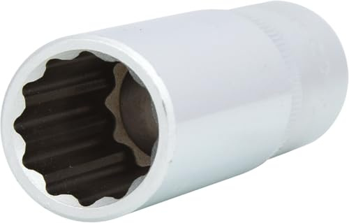 KS Tools 917.1267 1/2 Llave de vaso de 12 cantos, larga, 17 mm