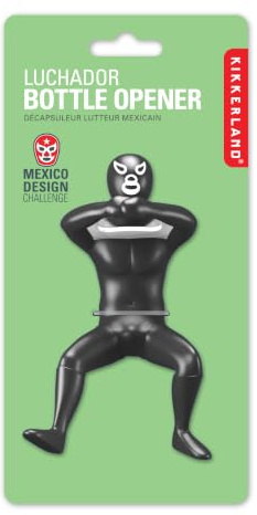 Kikkerland Insolite - Décapsuleur Catcheur Mexicain