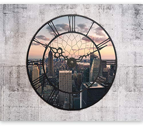 Fotomurale - Carta da parati Citta City by night NY 350x270 cm TNT Murale alla moda Decorazione da Muro XXL Poster Gigante Design Carta per Pareti Soggiorno New York USA Architettura 10040904-83
