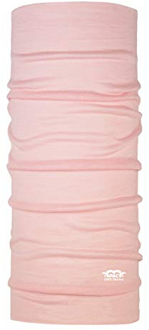 P.A.C. Kids Merino Wool Red Multifunktionstuch - Merinowoll Schlauchtuch, Halstuch, Schal, Kopftuch, Unisex, 10 Anwendungsmöglichkeiten