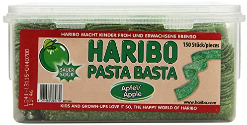 Haribo Pasta Basta Apfel 150 Stück, 1125g