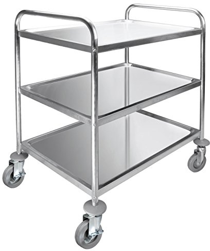 LACOR - 66349 - Carro Servicio Desmontable 3 Bandejas