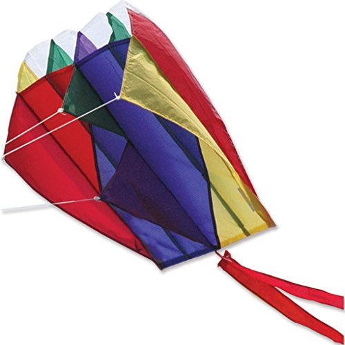 Parafoil 2 Rainbow Kite (13 x 21) with 500' of 50lb Test Line