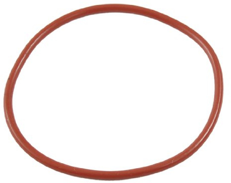 sourcing map Rot Silikon Metrisch O-Ring Öldichtung Öldichtungsscheibe Dichtung Ring 75mm x 3mm x 69mm