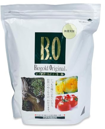 Japanisches Biogold-Original, NPK 4-5-4 (900 g), körniger Sommerdünger für Bonsai
