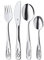 WMF Animales - Cubertería para niños 4 piezas (tenedor, cuchillo de mesa, cuchara y cuchara pequeña)WMF Kids infantil Acero Inoxidable Cromargan Apto para lavavajillas