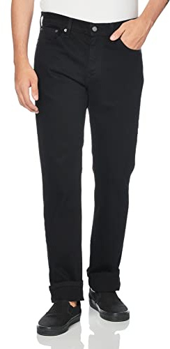 Levi's Men's 511 Slim Fit Jeans (Regular and Big & Tall), Native Cali-Black Stretch, 34W x 32L