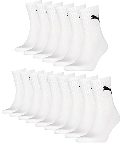 PUMA Unisex Short Crew Socken 3er-Pack