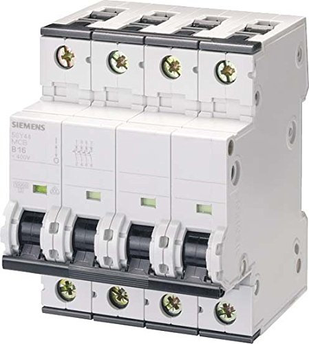 Siemens – Leitungsschutzschalter accesoriable 15 KA curva-d 4 polig 40 A
