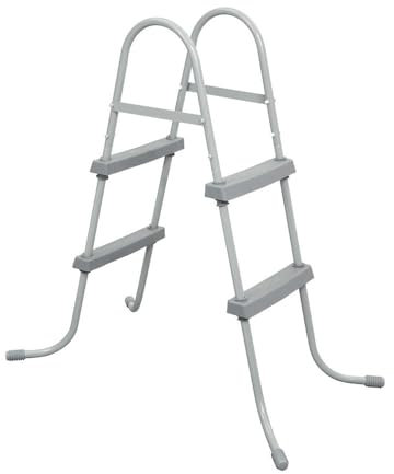 Bestway 58430 Echelle 2x2 marches pour piscine hauteur 84 cm