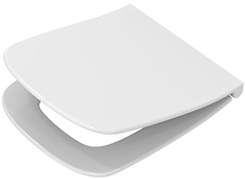 Pagette Slim DS toalettsits speciellt till Duravit Durastyle med automatisk sänkning 795690202 vit