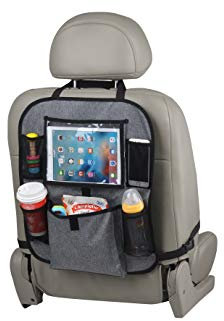 ALTABEBE Organisateur Siège Arrière de Voiture avec Poche pour Tablette AL1101 Gris Foncé