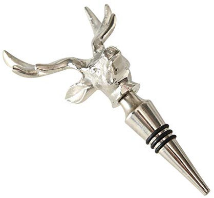 Flaschenstopfen Botho H19cm Aluminium vernickelt