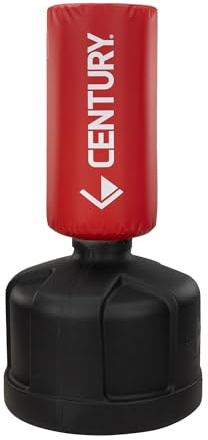 Century Original Wavemaster Slagsäck, röd fristående boxningssäck, boxningsdummy för boxning, karate, MMA, taekwondo, kickboxning, boxningssäck för vuxna & tonåringar