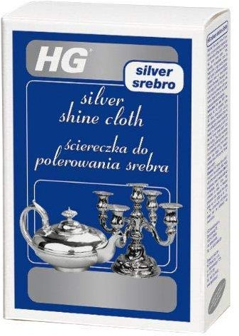 2 X HG Silver Shine Cloth
