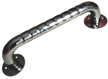 Edelstahl Haltegriff (30 cm, 40cm, 45 cm, 50 cm, 60 cm, 80 cm, 90 cm, 100 cm, 120 cm) - Wannengriff Stützgriff (90 cm)