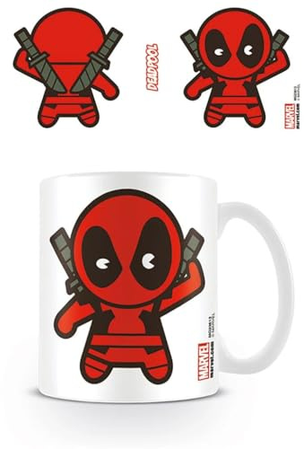 DC Universe Marvel Comics Kaffeetassen, Keramik, Mehrfarbig, 7.9x11x9.3 cm