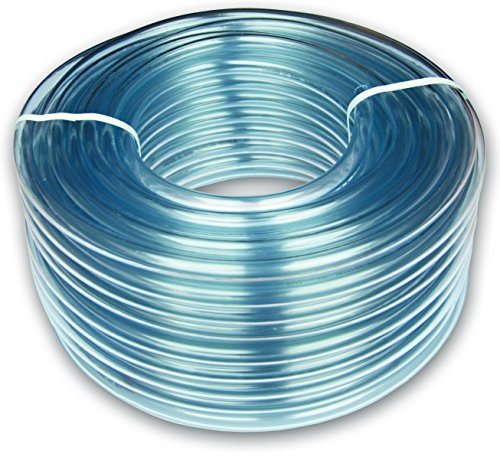 Clear PVC Tubing Pipe Hose 5 Metres 12mm ID x 15mm OD 5m