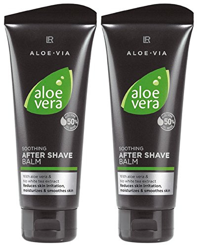 1a LR 2x20401 Aloe Vera - After Shave Balm 50% Aloe Vera Balm 2 x 100 ml by L R