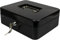 Hyfive® Steel Petty Cash Box With 2 Keys/Removable Change Tray For Perfect Secure Storage in Black 10