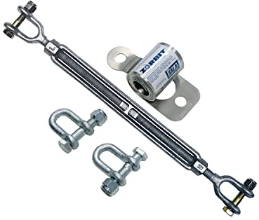 Capital Safety 7401032 Zorbit Horizontal Component, Zorbit Energy Absorber with Two Shackles, Fasteners and Turnbuckle Tensioner