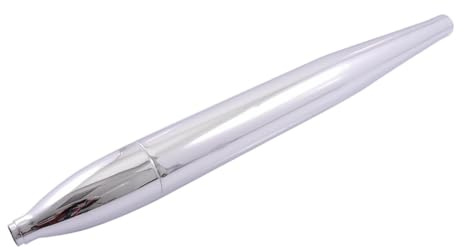 2EXTREME 57mm/28mm Auspuff kompatibel für Moped, Mofa, Kreidler, Zündapp, universal
