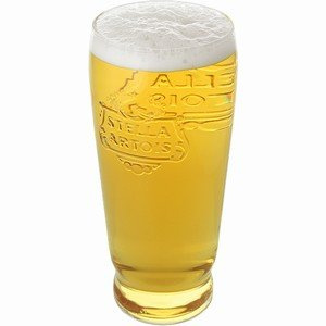 STELLA ARTOIS Pint Glasses CE 20oz / 568ml (Set of 4)