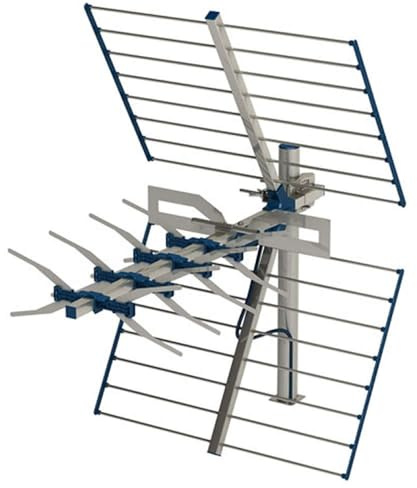 BlueSky Digital HD Freeview TV Aerial 20 Element Ultra High Gain Windproof